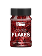 RED- COLOURED FOIL FLAKES MIN. 1 G