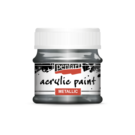 ROCOCO SILVER - METALLIC ACRYLIC PAINT