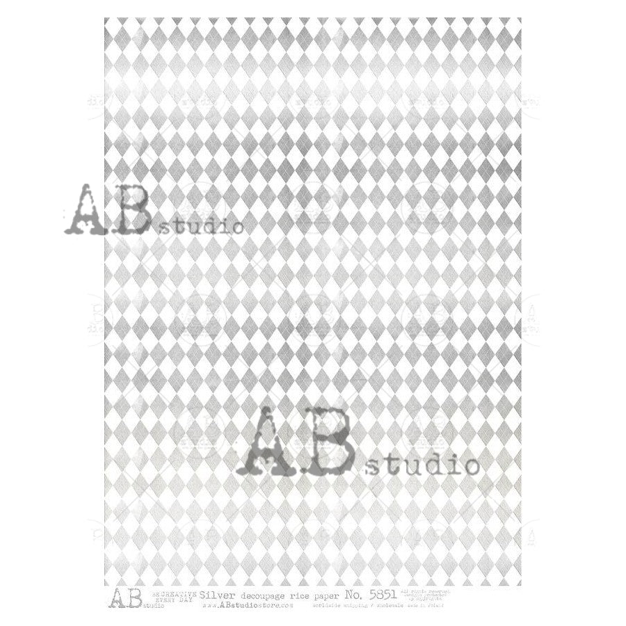 5851 (GILDED)- AB STUDIOS A4 RICE PAPER