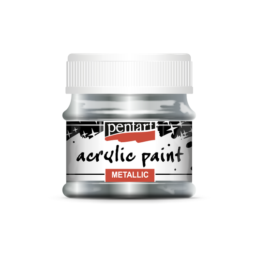 SILVER TOUCH- METALLIC ACRYLIC PAINT