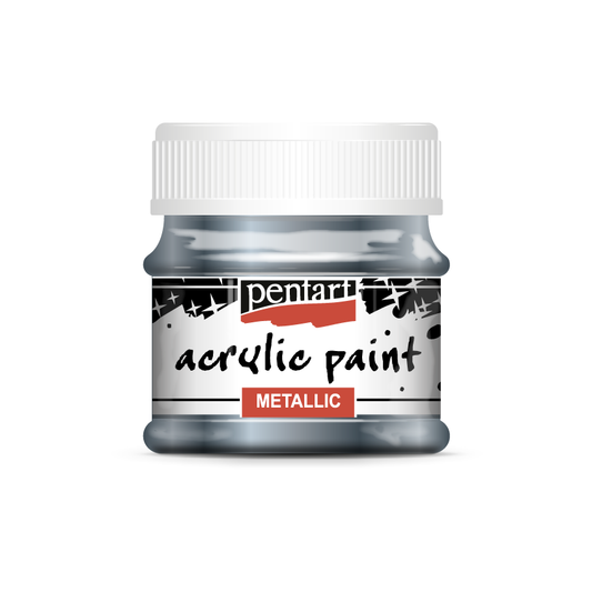 SPARKLING BLUE -METALLIC ACRYLIC PAINT