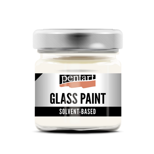 TRANSPARENT- GLASS PAINT SOLVENT BASED, 30 ML