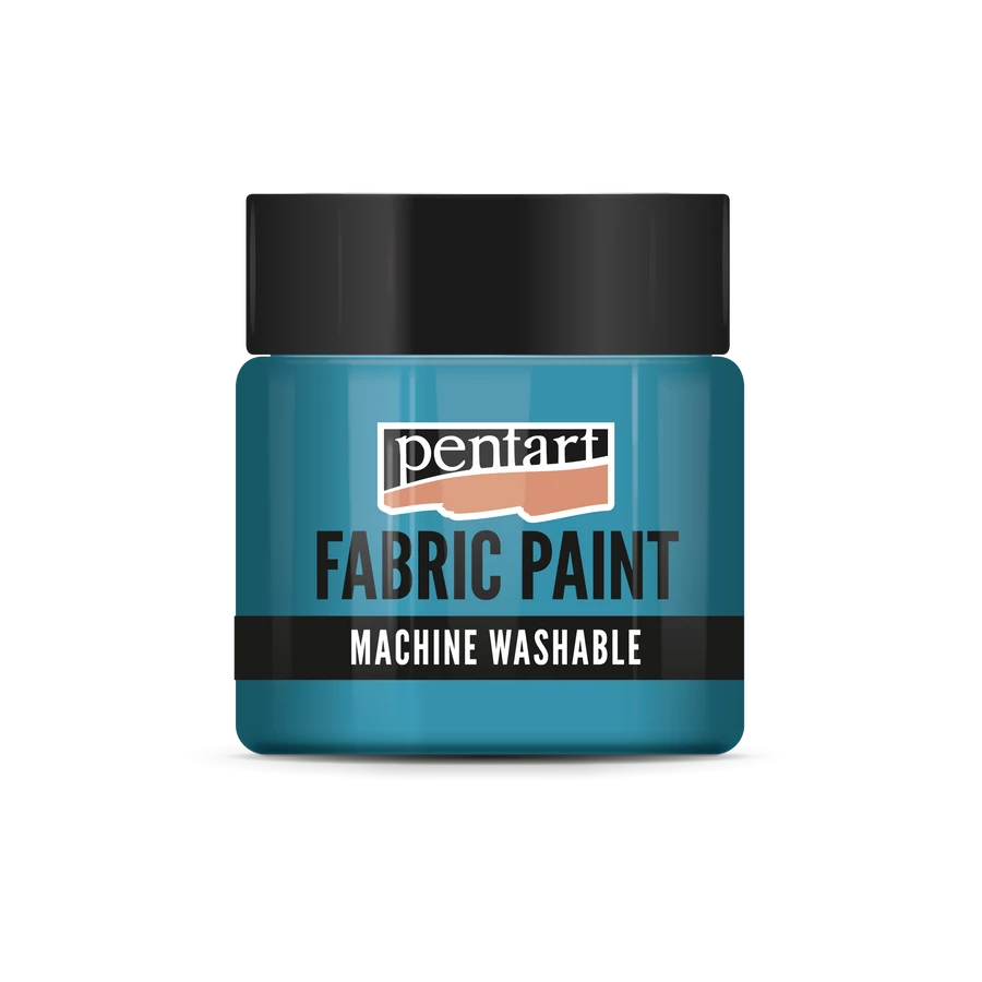TURQUOISE BLUE- MATTE FABRIC PAINT