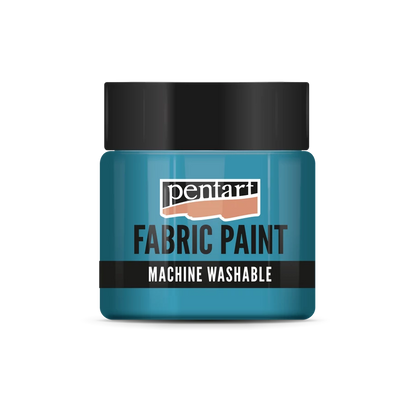 TURQUOISE BLUE- MATTE FABRIC PAINT