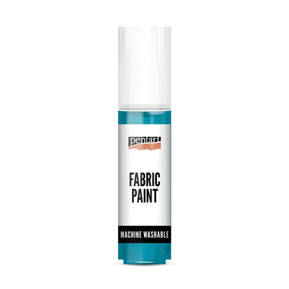TURQUOISE BLUE- MATTE FABRIC PAINT