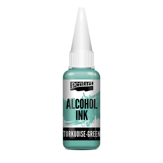 TURQUOISE GREEN- ALCOHOL INK, 20 ML