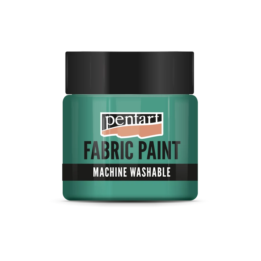 TURQUOISE GREEN- MATTE FABRIC PAINT