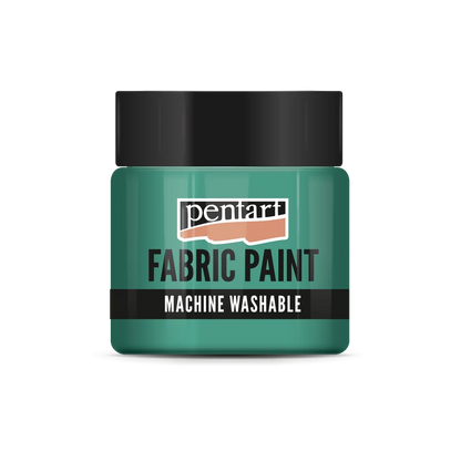 TURQUOISE GREEN- MATTE FABRIC PAINT