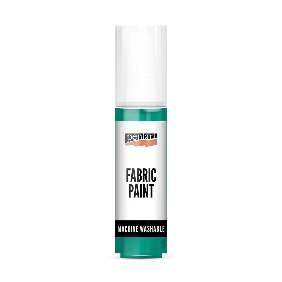 TURQUOISE GREEN- MATTE FABRIC PAINT