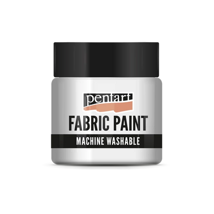 WHITE- MATTE FABRIC PAINT