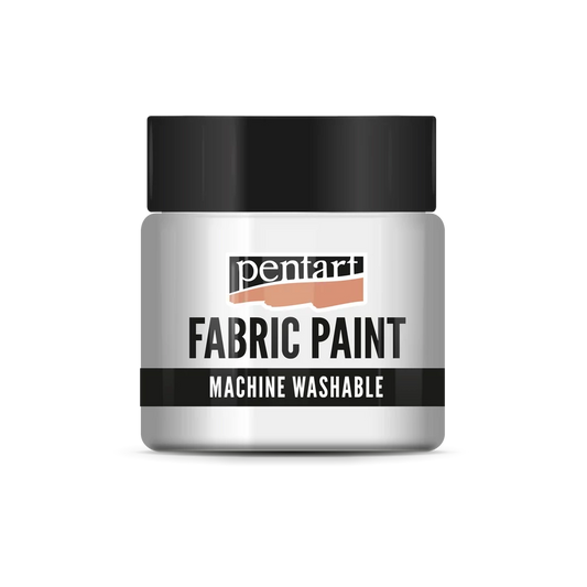 WHITE- MATTE FABRIC PAINT