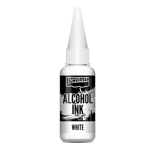 WHITE- ALCOHOL INK, 20 ML