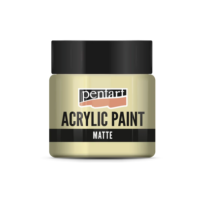 WHITE COFFEE- ACRYLIC PAINT MATTE