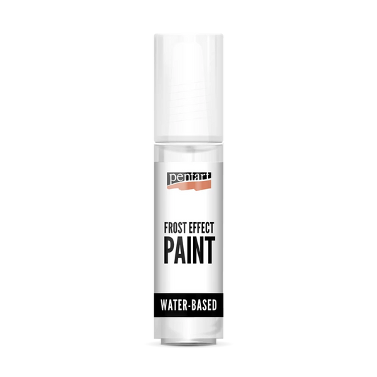 WHITE- FROST EFFECT PAINT, 20 ML
