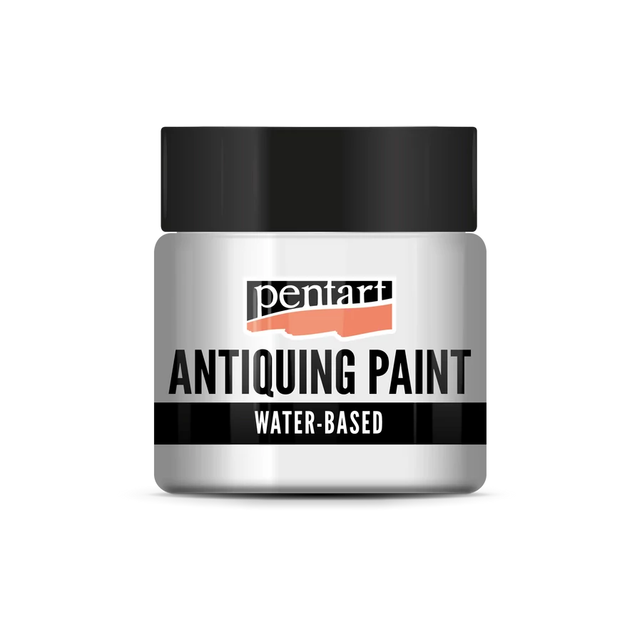 WHITE- ANTIQUING PAINT, 50ML