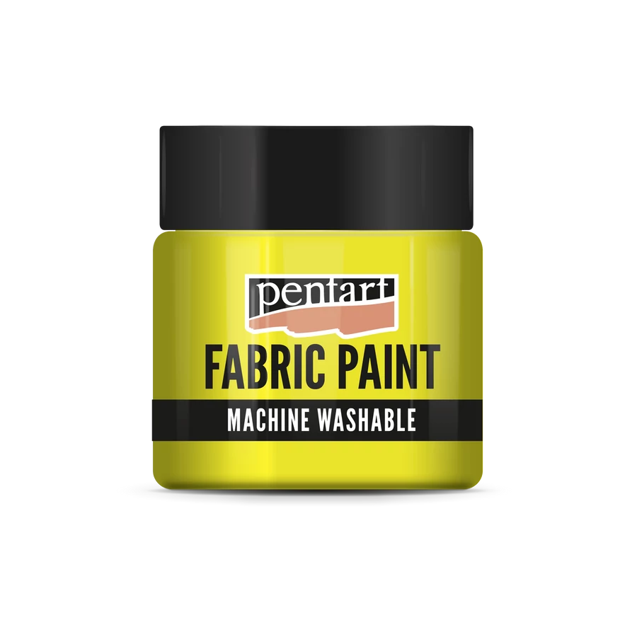 YELLOW- MATTE FABRIC PAINT
