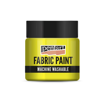 YELLOW- MATTE FABRIC PAINT