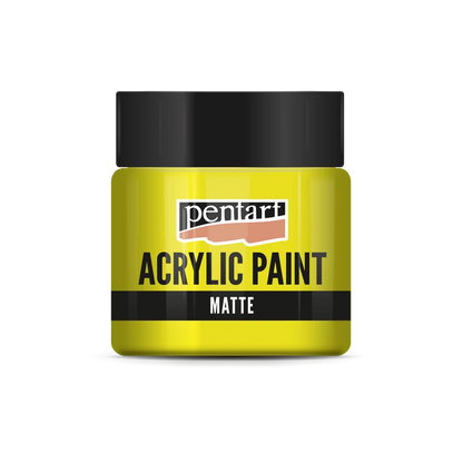 YELLOW- ACRYLIC PAINT MATTE