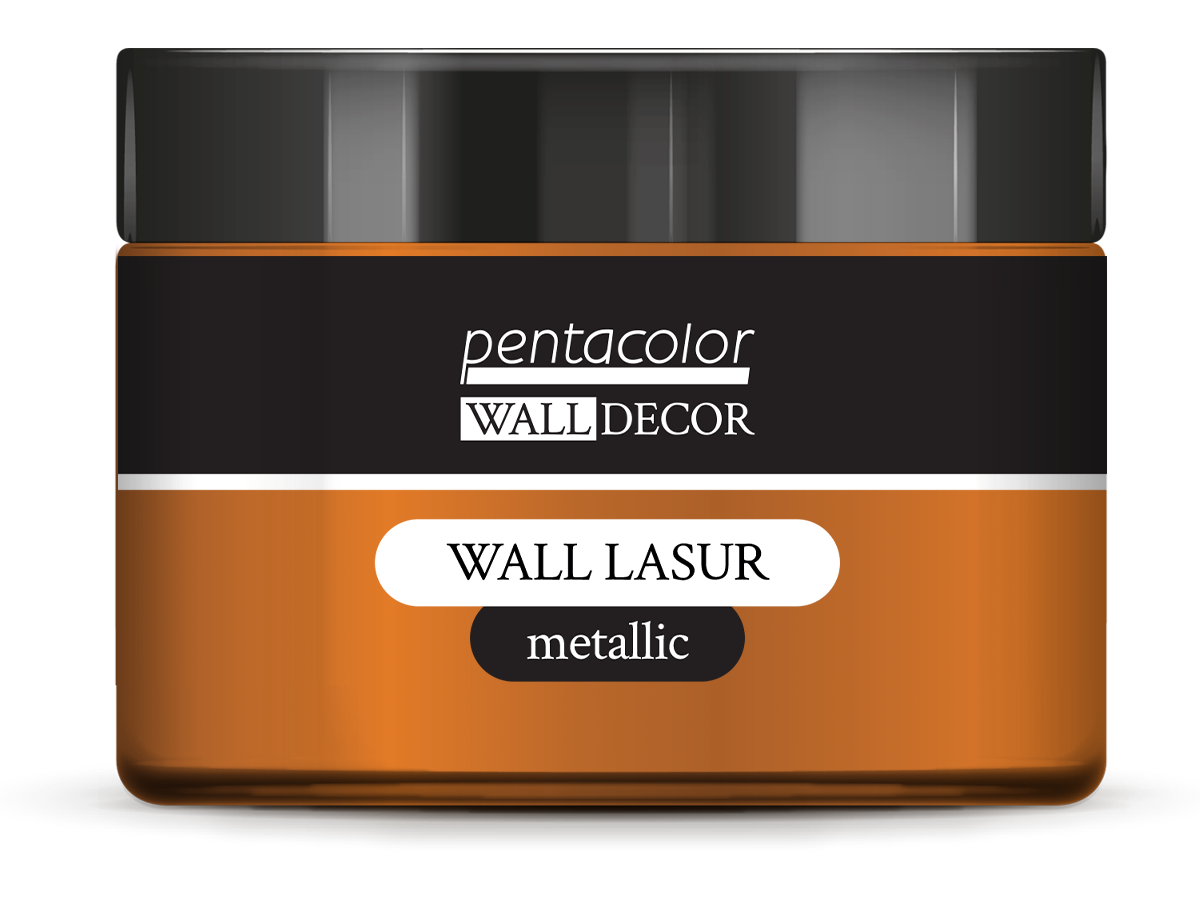 YELLOW COPPER - METALLIC WALL LASUR