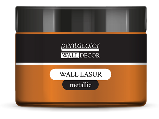 YELLOW COPPER - METALLIC WALL LASUR