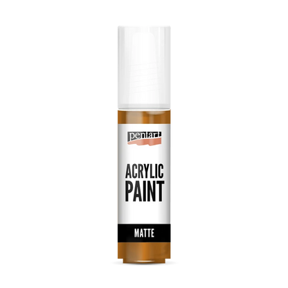 YELLOW-RED CLAY - ACRYLIC PAINT MATTE