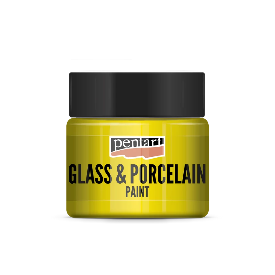 YELLOW- GLASS & PORCELAIN PAINT 30 ML