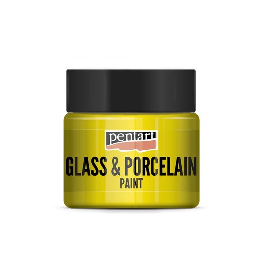 YELLOW- GLASS & PORCELAIN PAINT 30 ML